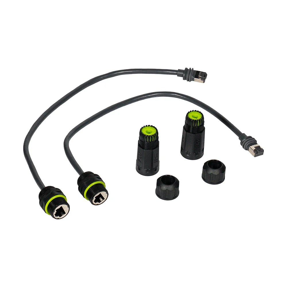 IP68 connectors close-up